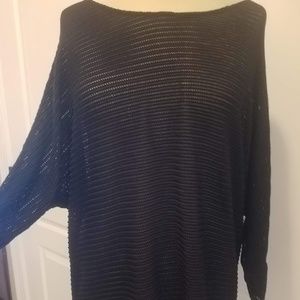 Alfani women's open knit sweater.